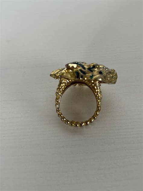 raja ring gucci|Gucci rajah small.